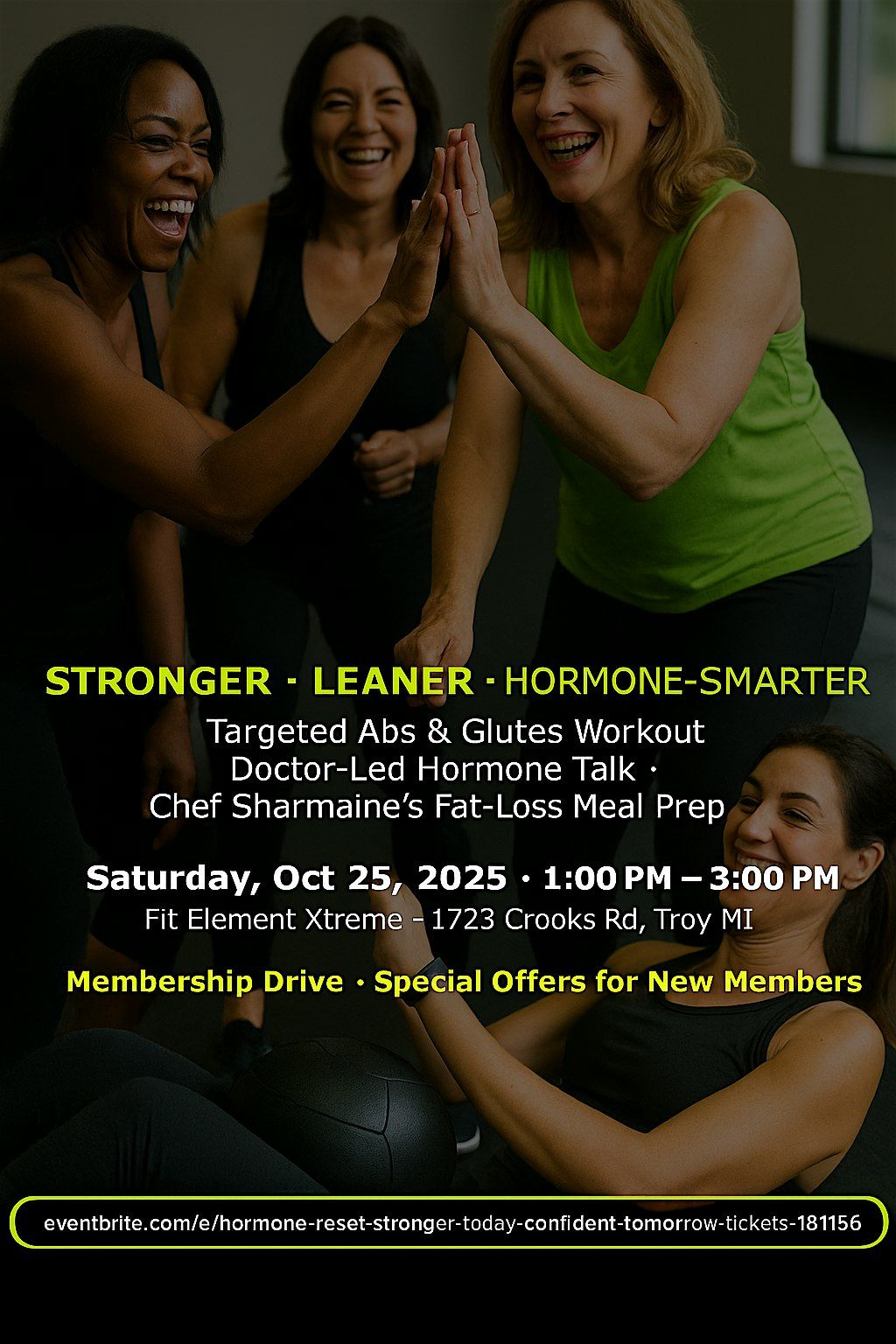 Hormone Reset, Stronger Today, Confident Tomorrow, 25 October | Event in Troy | AllEvents