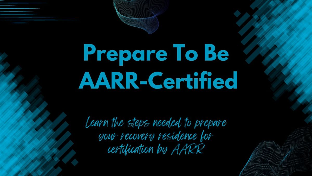 Prepare To Be AARR-Certified, 5 November | Event in Mobile | AllEvents