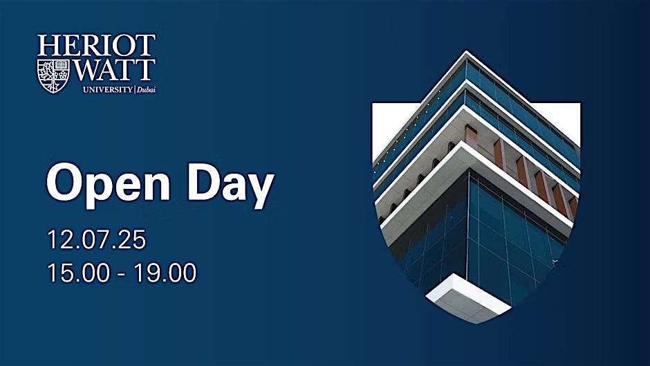 Heriot-Watt University Dubai, July 12th Open Day 2025, 12 July | Event in Dubai | AllEvents