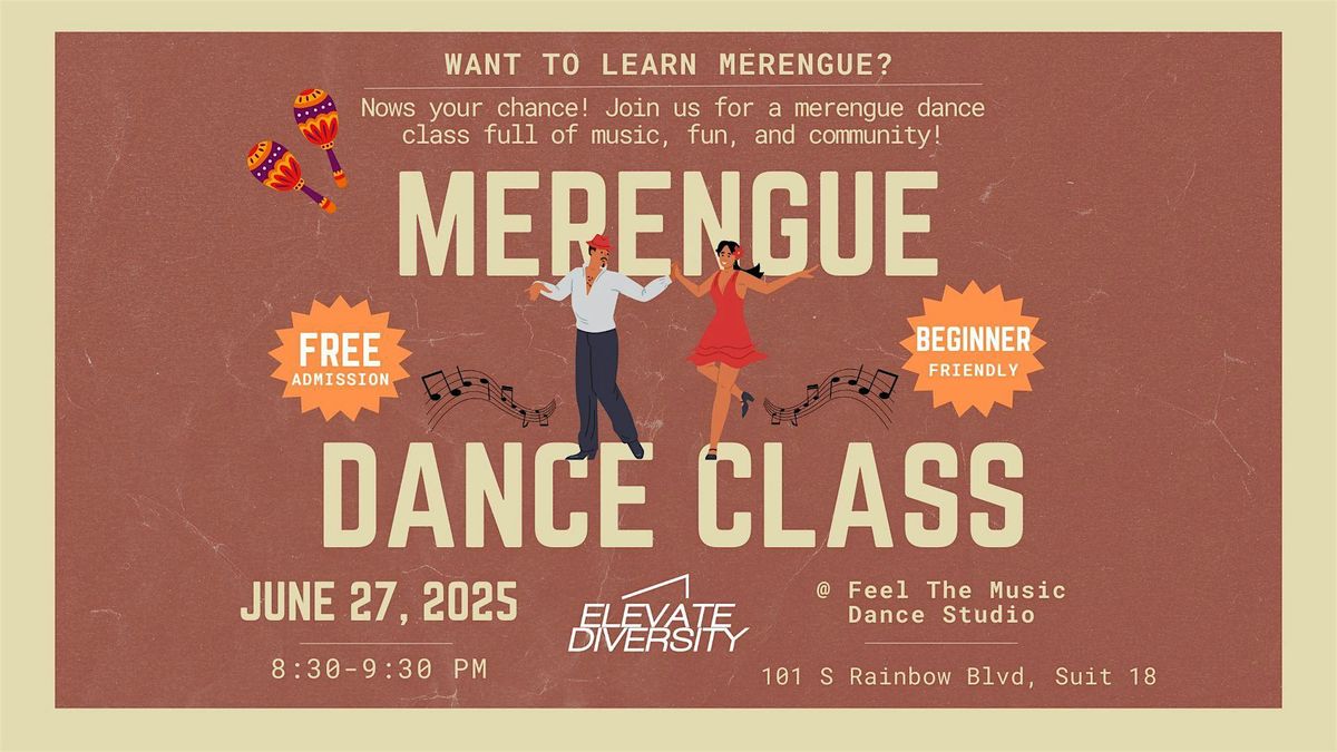 Free Merengue Dance Class!, 27 June | Event in Las Vegas | AllEvents