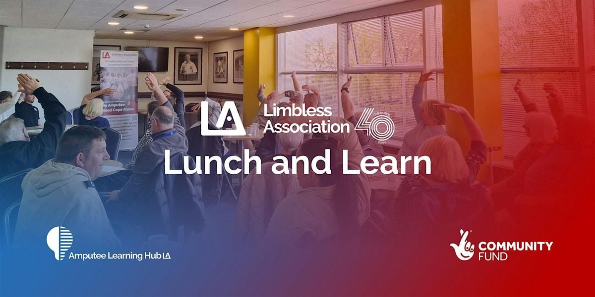 Amputee Lunch and Learn Stockport, 23 October | Event in Bredbury | AllEvents