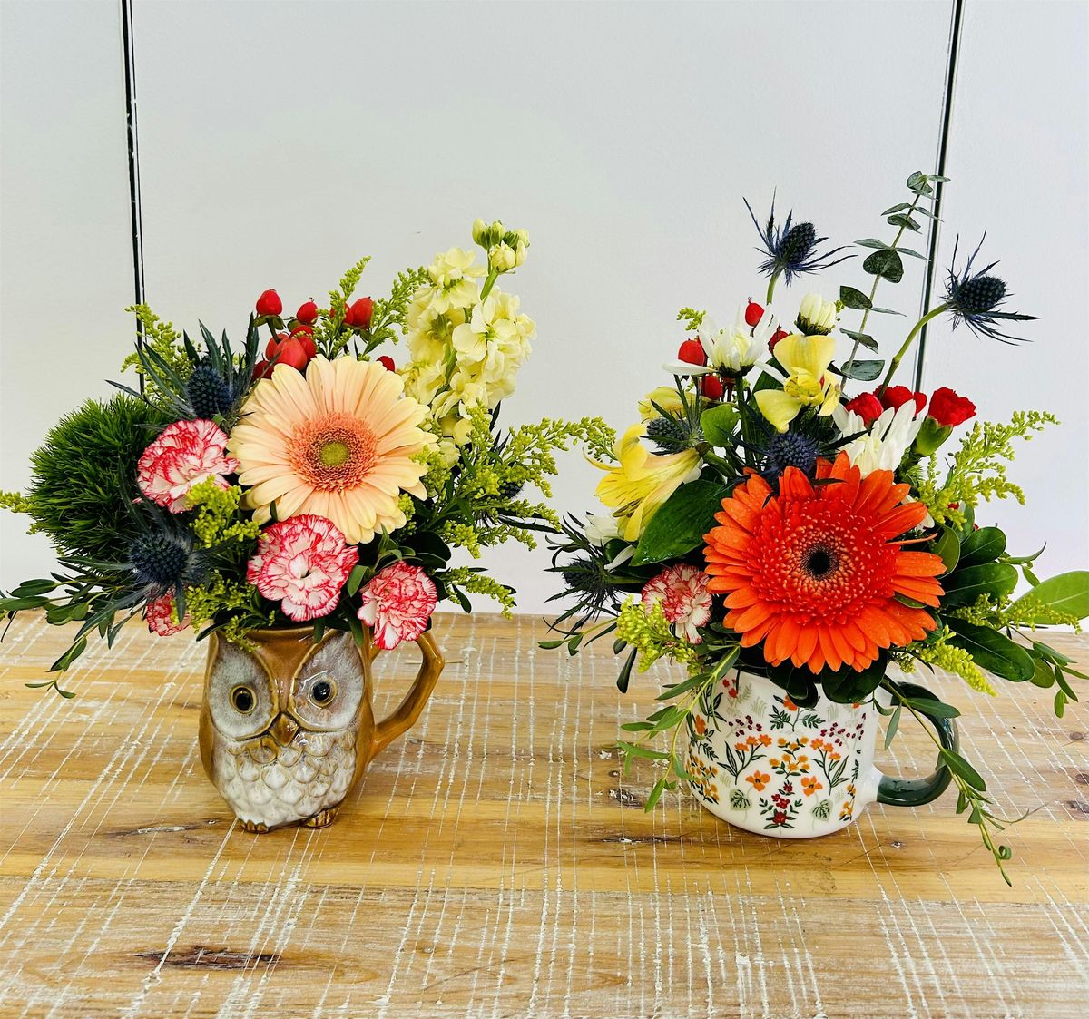 Autumn Blooms in a Mug Floral Workshop, 18 October | Event in Seward | AllEvents