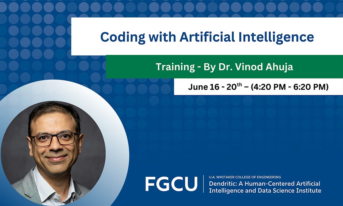 "Coding with Artificial Intelligence" - TRAINING, 16 June | Event in Fort Myers | AllEvents