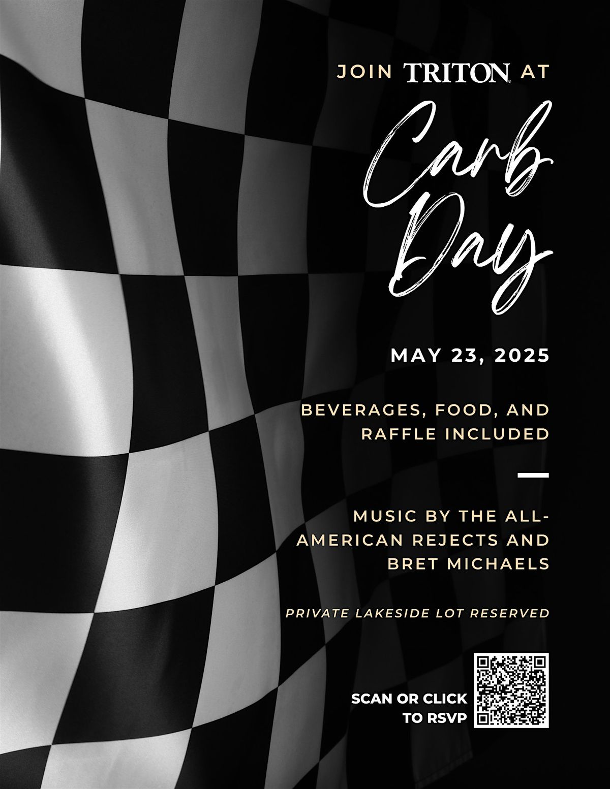 Carb Day 2025 with Triton Stone Group, 23 May | Event in Indianapolis | AllEvents