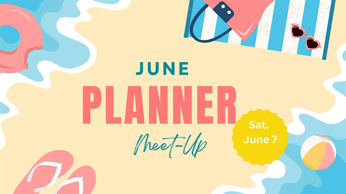 June Planner Meet-Up, 7 June | Event in Baltimore | AllEvents