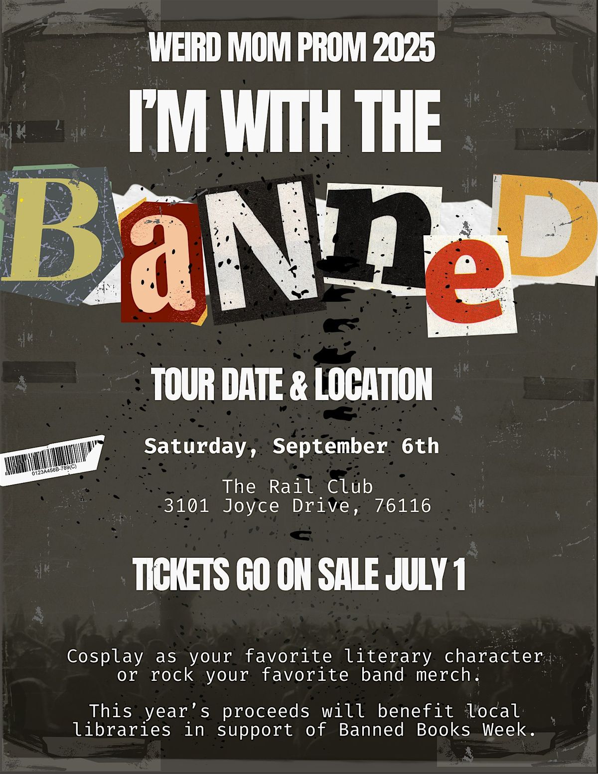Weird Mom Prom 2025 : I'm with the Banned, 6 September | Event in Fort Worth | AllEvents