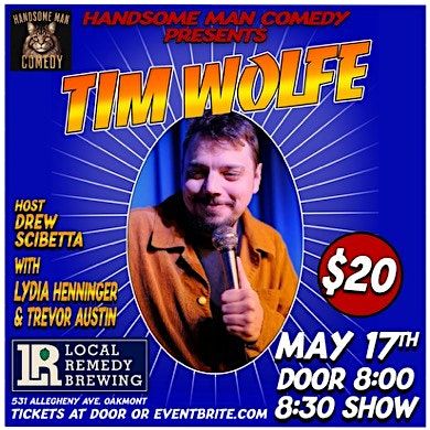 Local Remedy Brewing Comedy Night, 17 May | Event in Oakmont | AllEvents