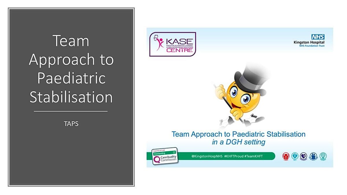Team Approach to Paediatric Stabilisation (TAPS), 21 January | Event in Kingston upon Thames | AllEvents