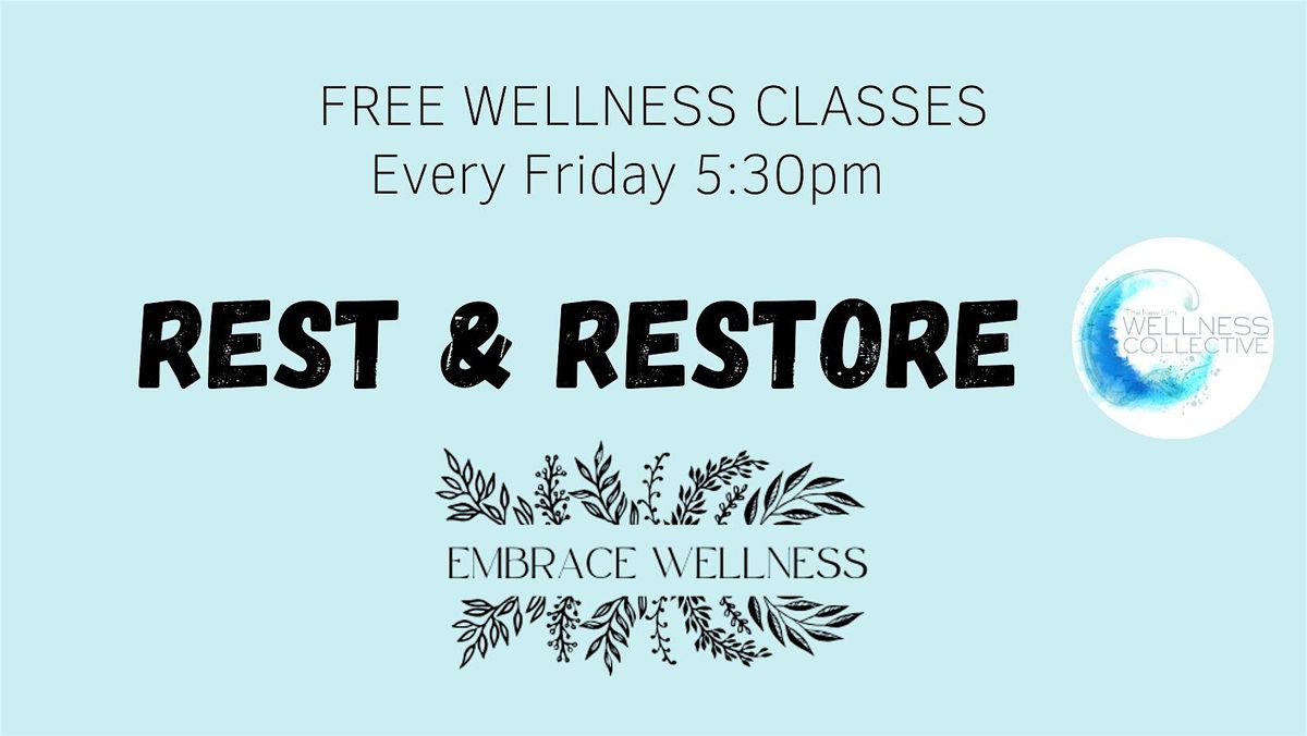 FREE Wellness Class- Rest & Restore, 25 July | Event in New Ulm | AllEvents