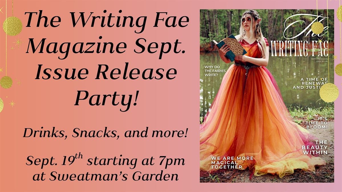 The Writing Fae Magazine Release Party!, 19 September | Event in Charleston | AllEvents