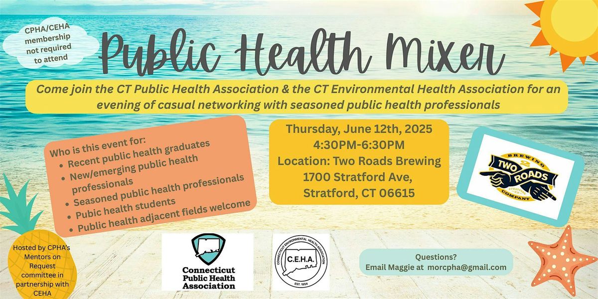 CPHA Public Health Mixer, 12 June | Event in Stratford | AllEvents