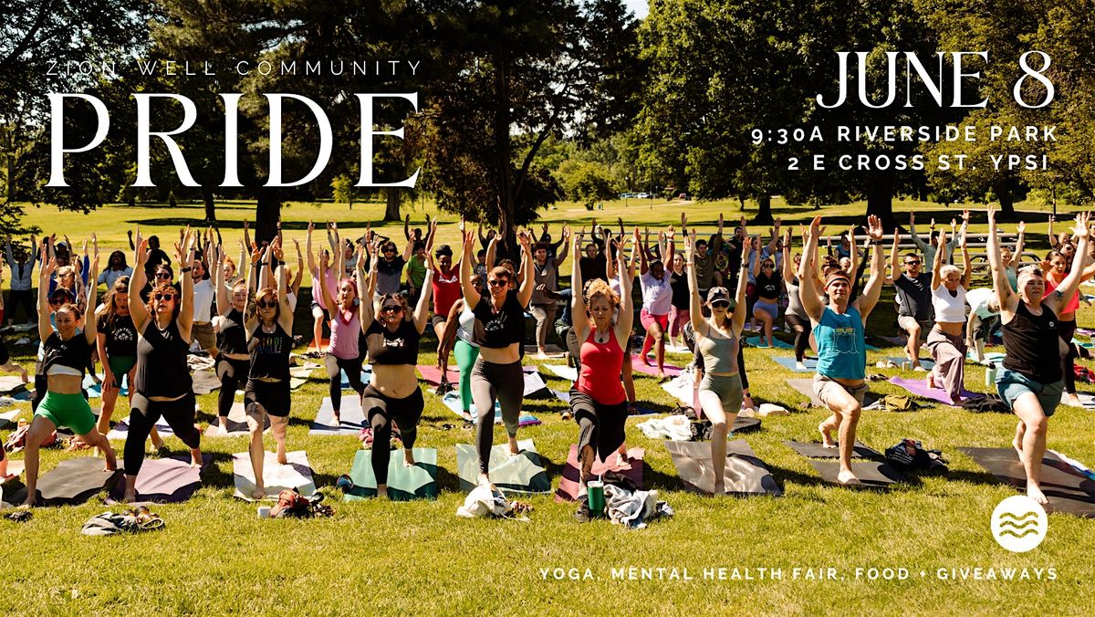ZION WELL YOGA FOR PRIDE, 8 June | Event in Ypsilanti | AllEvents