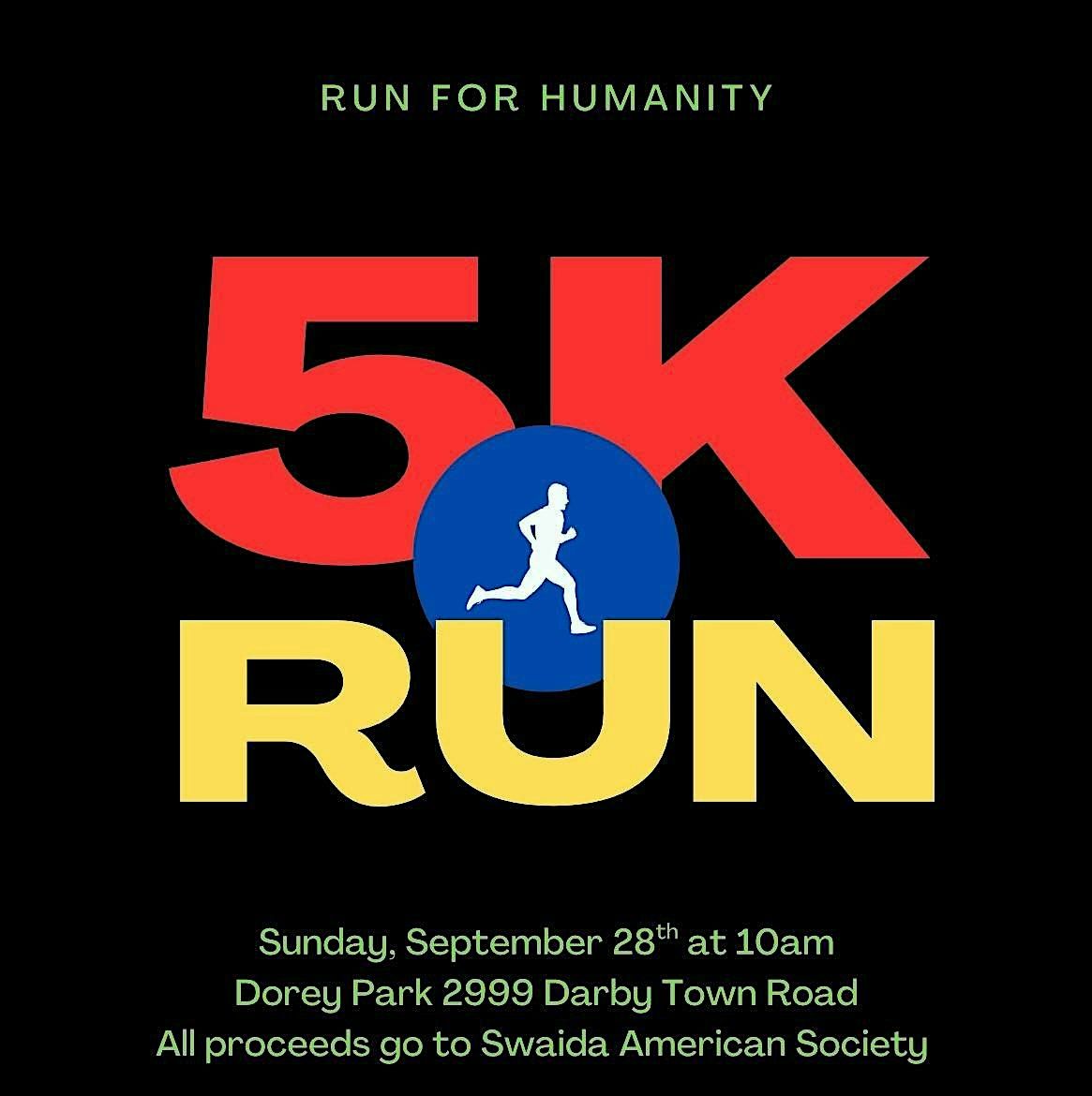 Run for Humanity 5K, 28 September | Event in Henrico | AllEvents