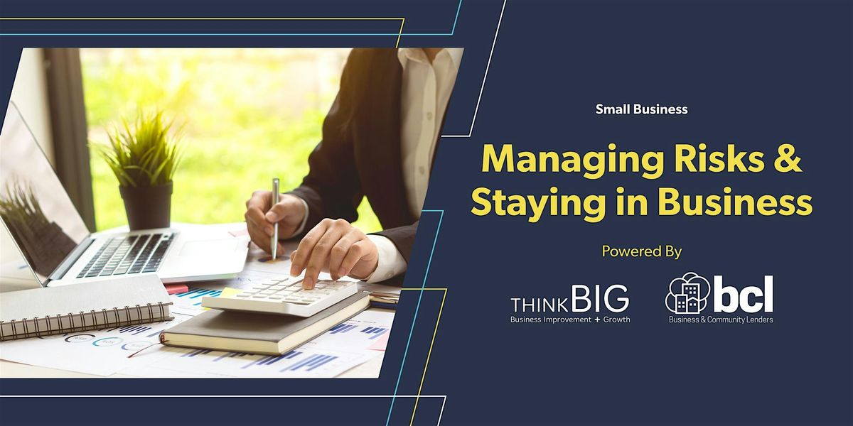 Managing Risks and Staying in Business, 1 October | Event in San Marcos | AllEvents