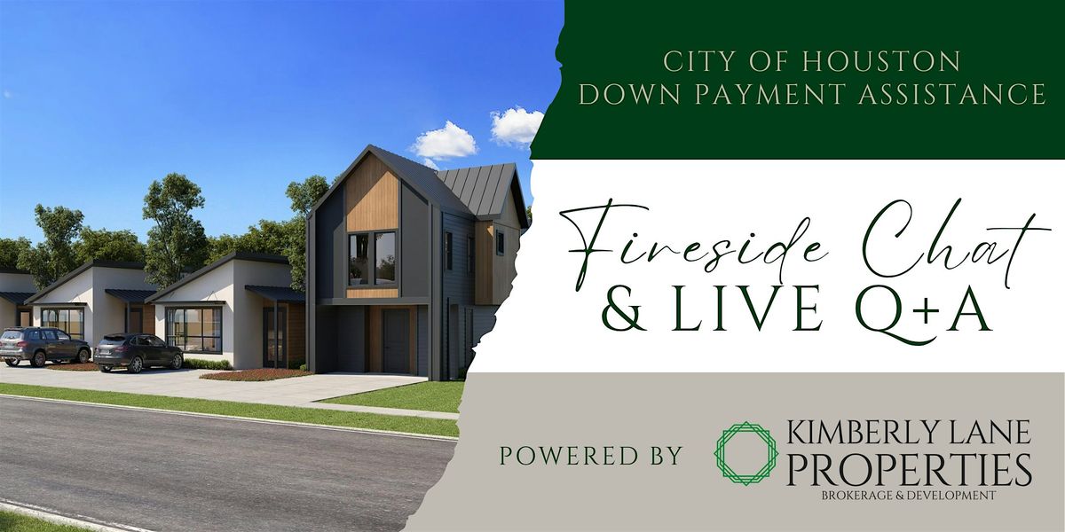 COH Down Payment Assistance (DPA) Fireside Chat + Live Q&A, 6 September | Event in Houston | AllEvents