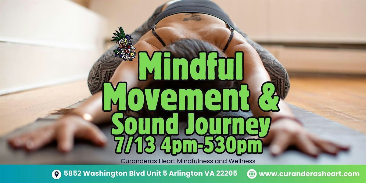 Mindful Movement and Sound Journey, 24 August | Event in Arlington | AllEvents