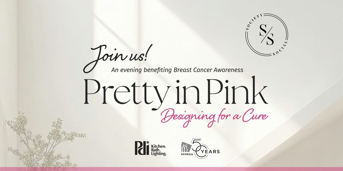 Pretty in Pink - Designing for a Cure, 15 October | Event in Atlanta | AllEvents