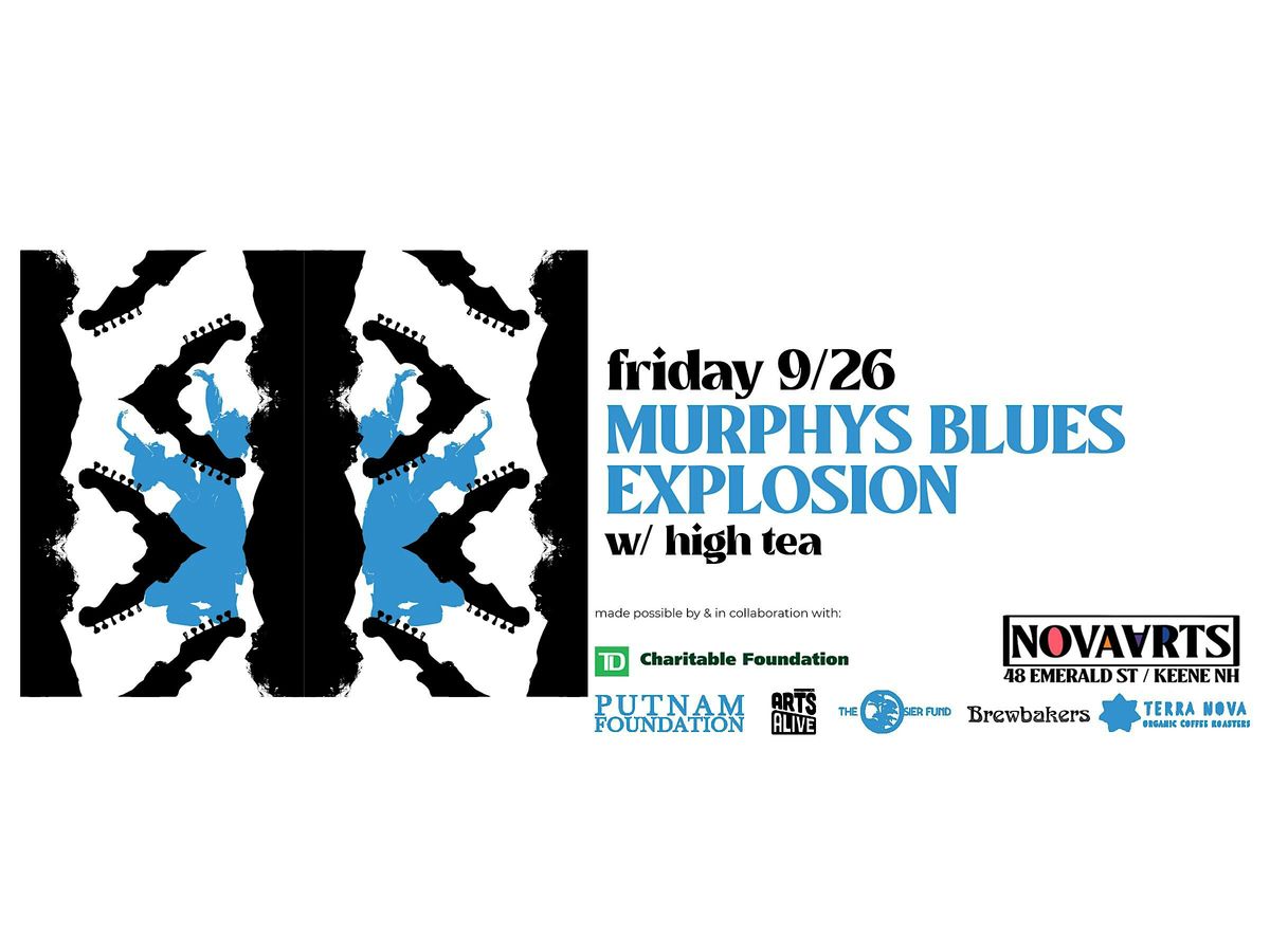 Murphys Blues Explosion w/ High Tea, 26 September | Event in Keene | AllEvents