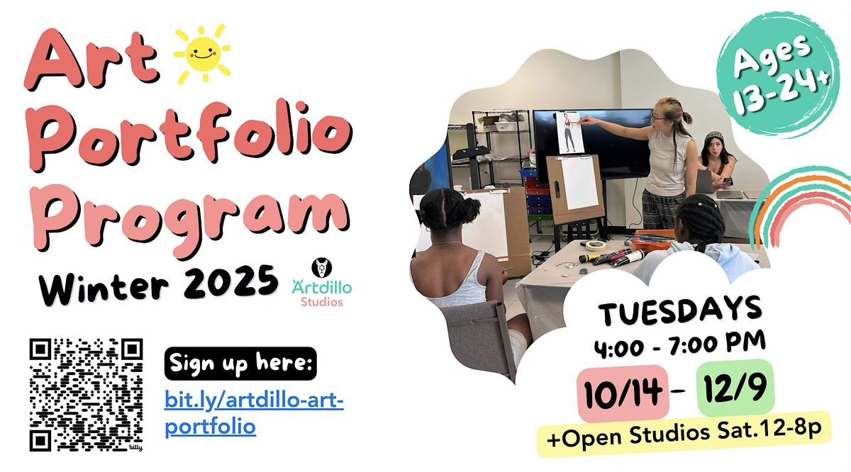 Art Portfolio Development Program Age 13-24+ (Oct. 14 - Dec. 9), 14 October | Event in Flint | AllEvents