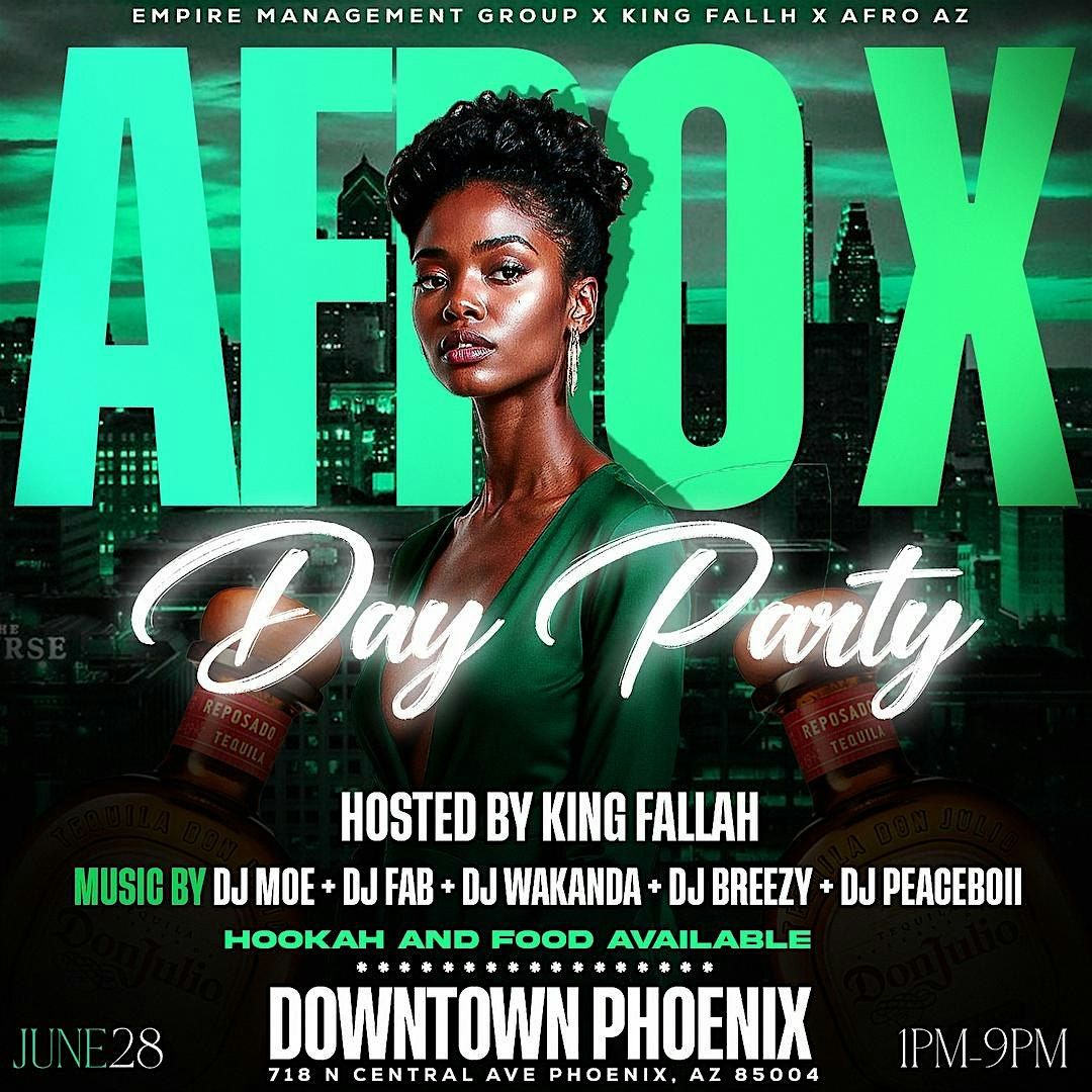 AFRO X DAY PARTY | Event in Phoenix | AllEvents