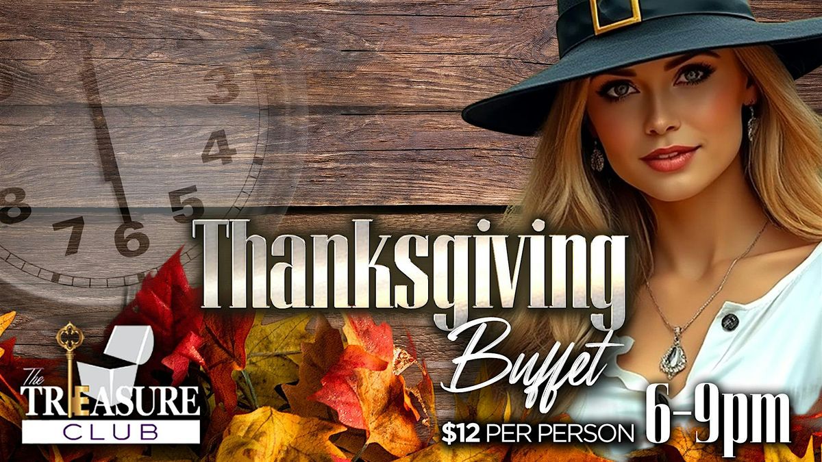 Thanksgiving at The Treasure Club | Event in Myrtle Beach | AllEvents