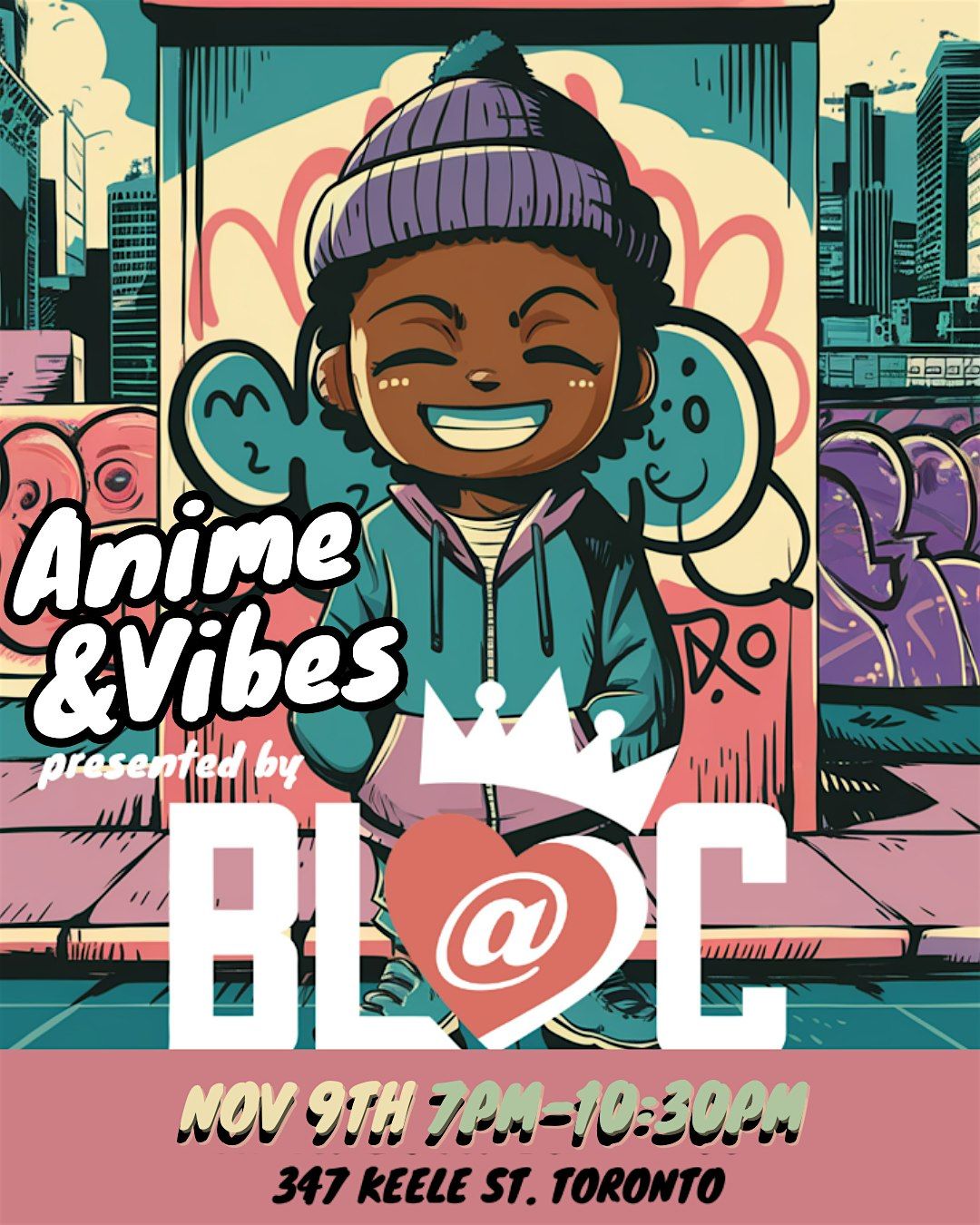 Anime & Vibes, 9 November | Event in Toronto | AllEvents