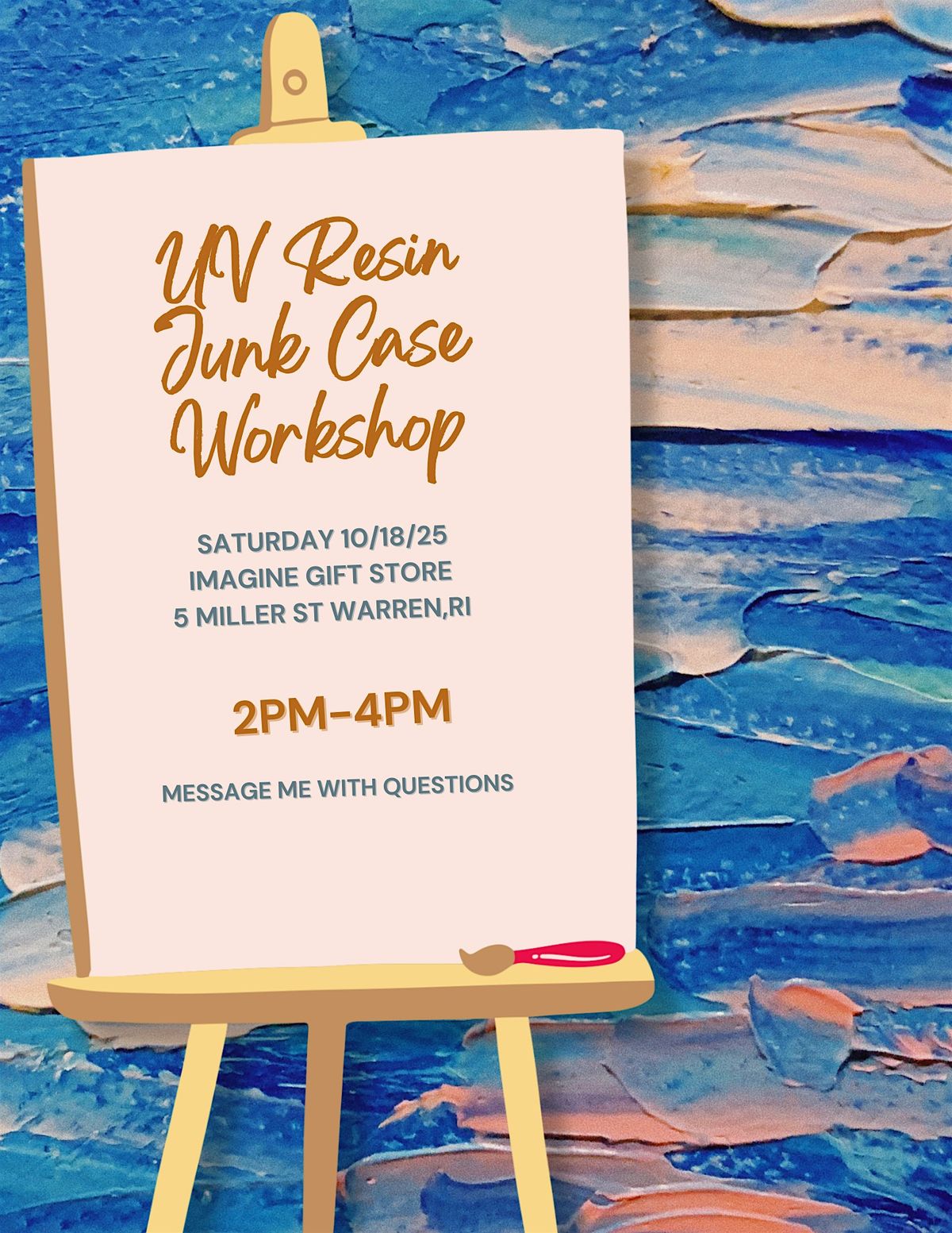 UV RESIN JUNK CASE WORKSHOP, 18 October | Event in Warren | AllEvents