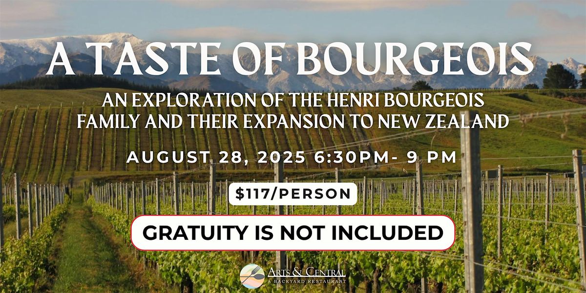 A Taste of Bourgeois Wine Dinner, 28 August | Event in Sarasota | AllEvents