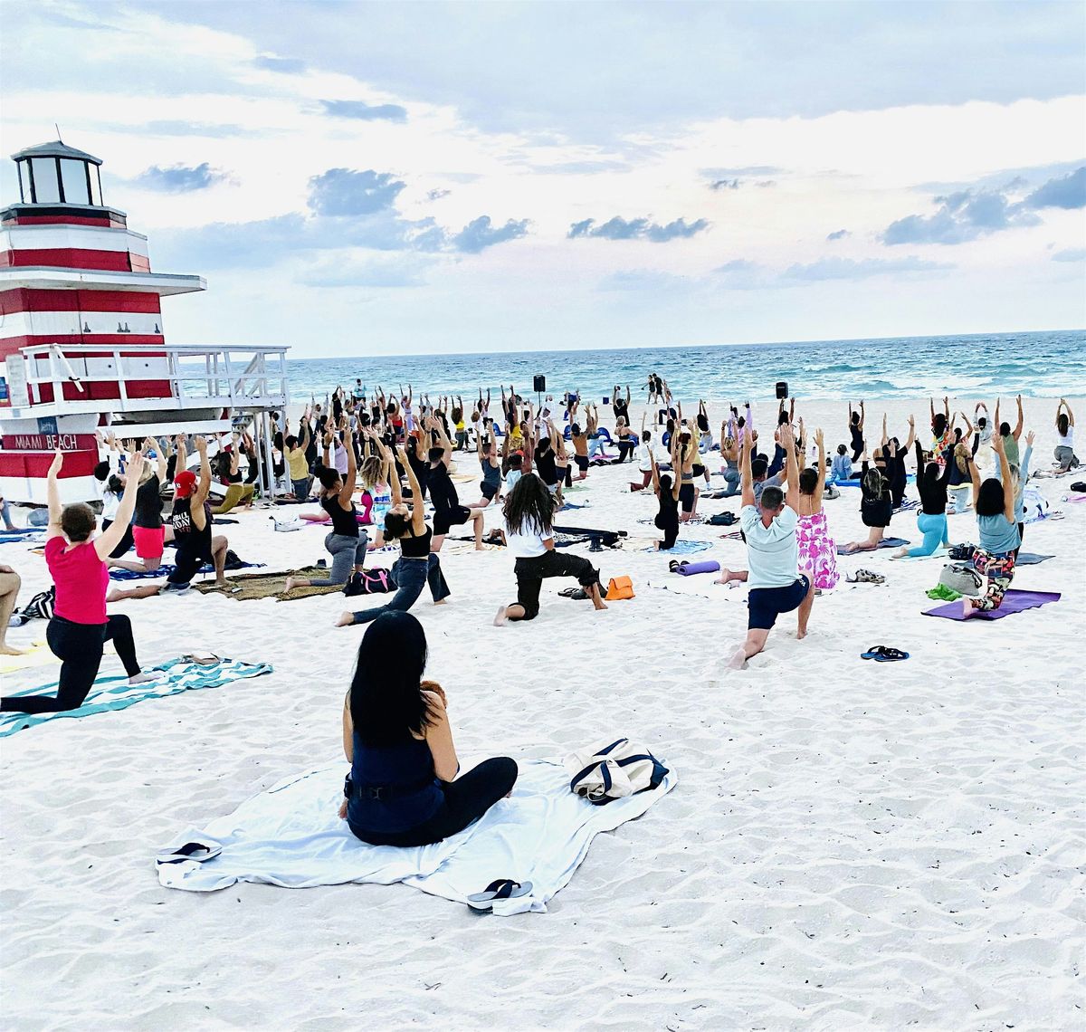 Full Moon Beach Yoga & Meditation  | FREE, 13 May | Event in Miami Beach | AllEvents