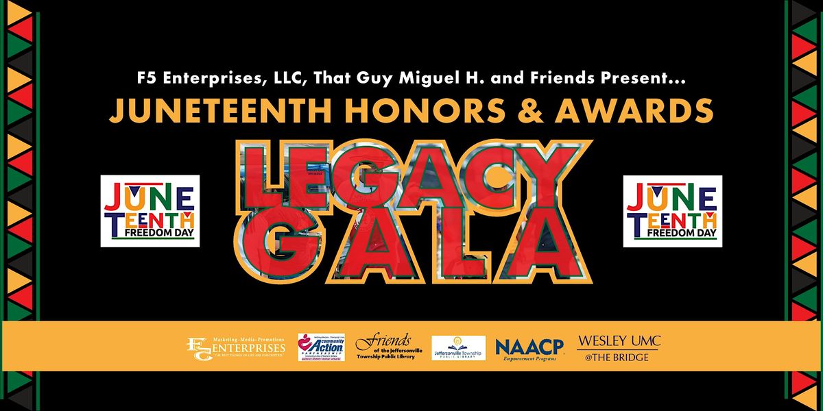 Juneteenth Legacy GALA 2025, 21 June | Event in Jeffersonville | AllEvents