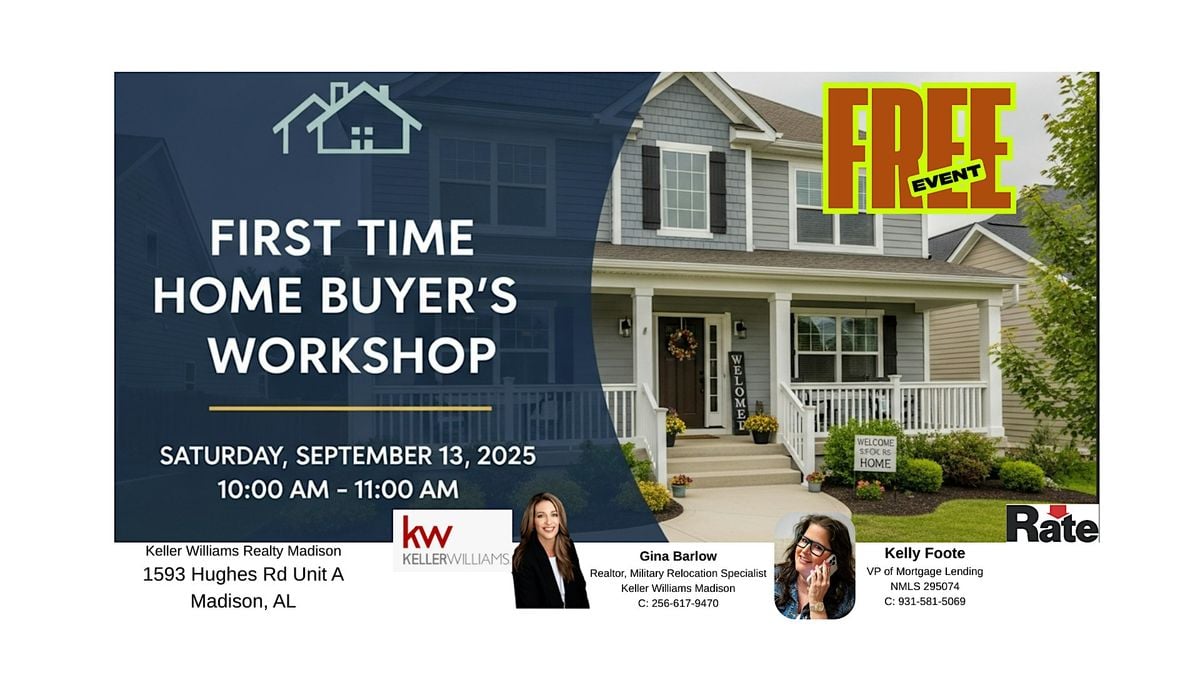 First Time Homebuyer's Workshop, 13 September | Event in Madison | AllEvents