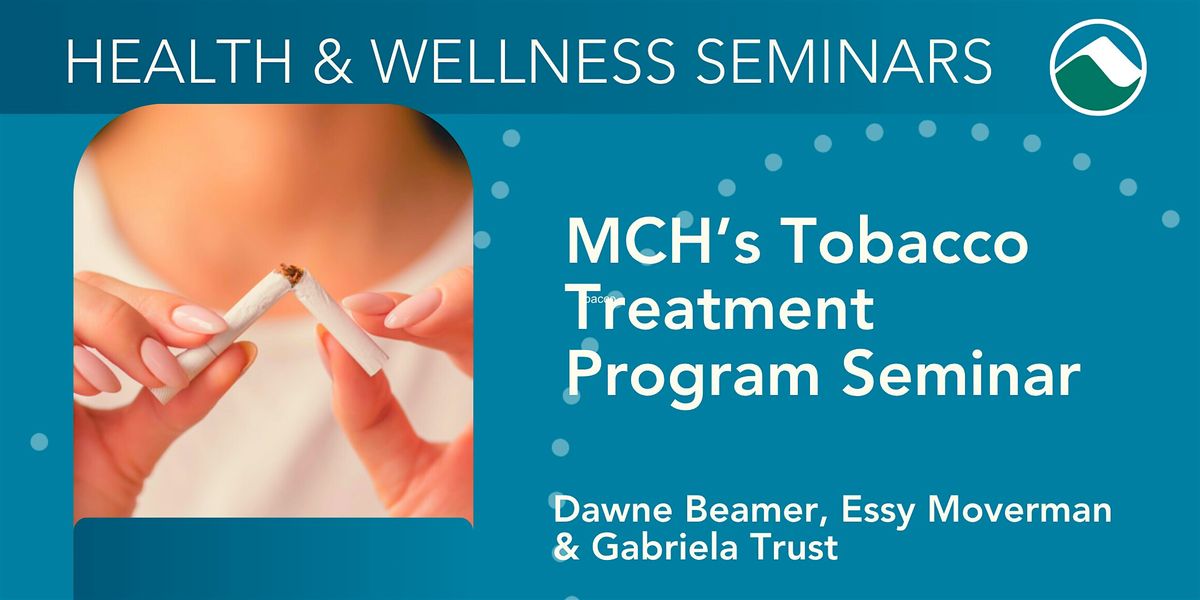 MCH’s Tobacco Treatment Program: 15 Years of Growth & Success, 6 November | Event in Peterborough | AllEvents