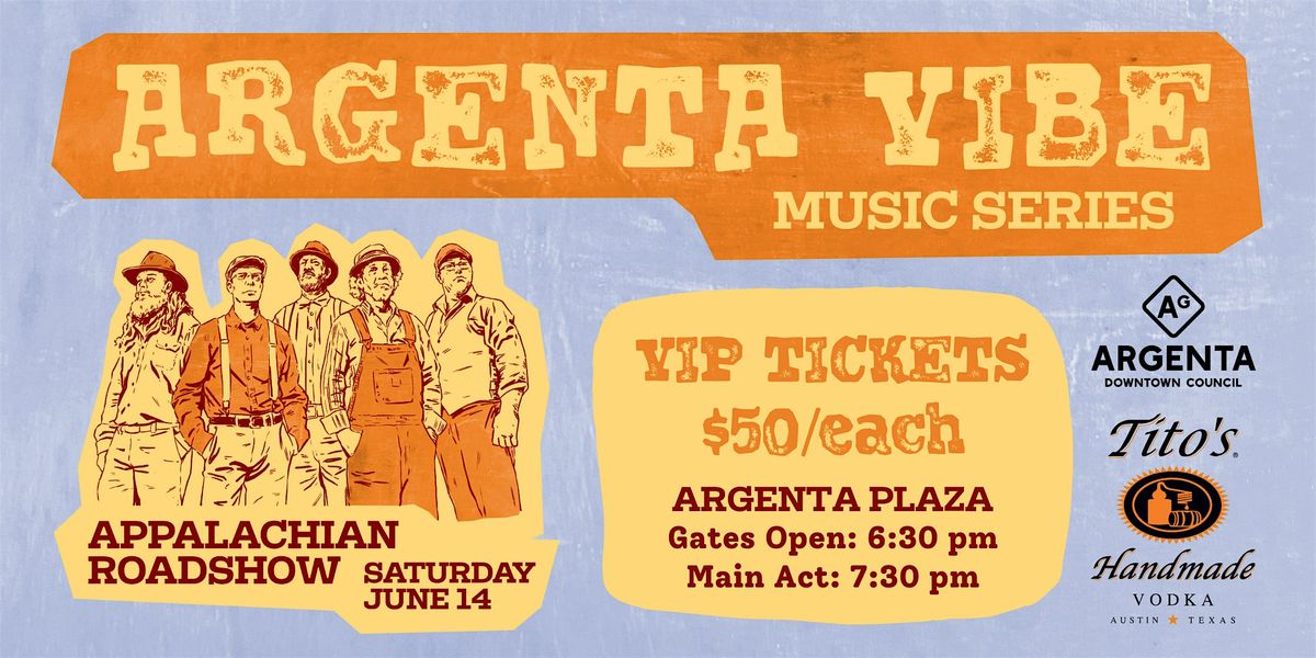 AVMS: Appalachian Road Show VIP Area, 14 June | Event in North Little Rock | AllEvents