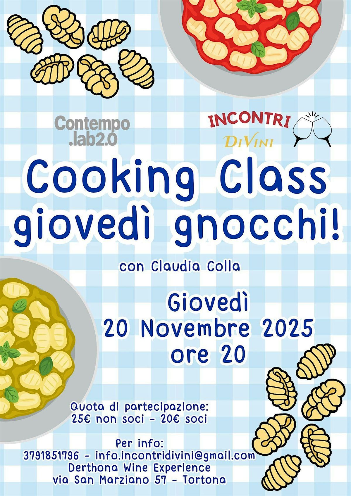Cooking class | Event in Tortona | AllEvents