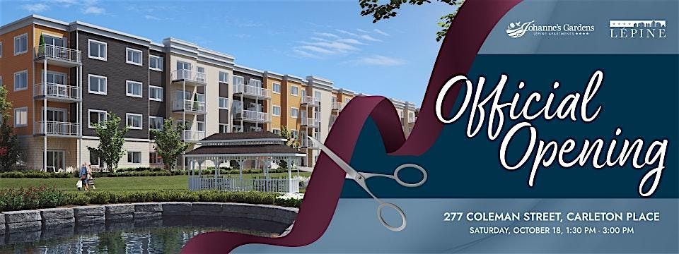 Official Opening of Johanne's Gardens, 18 October | Event in Carleton Place | AllEvents