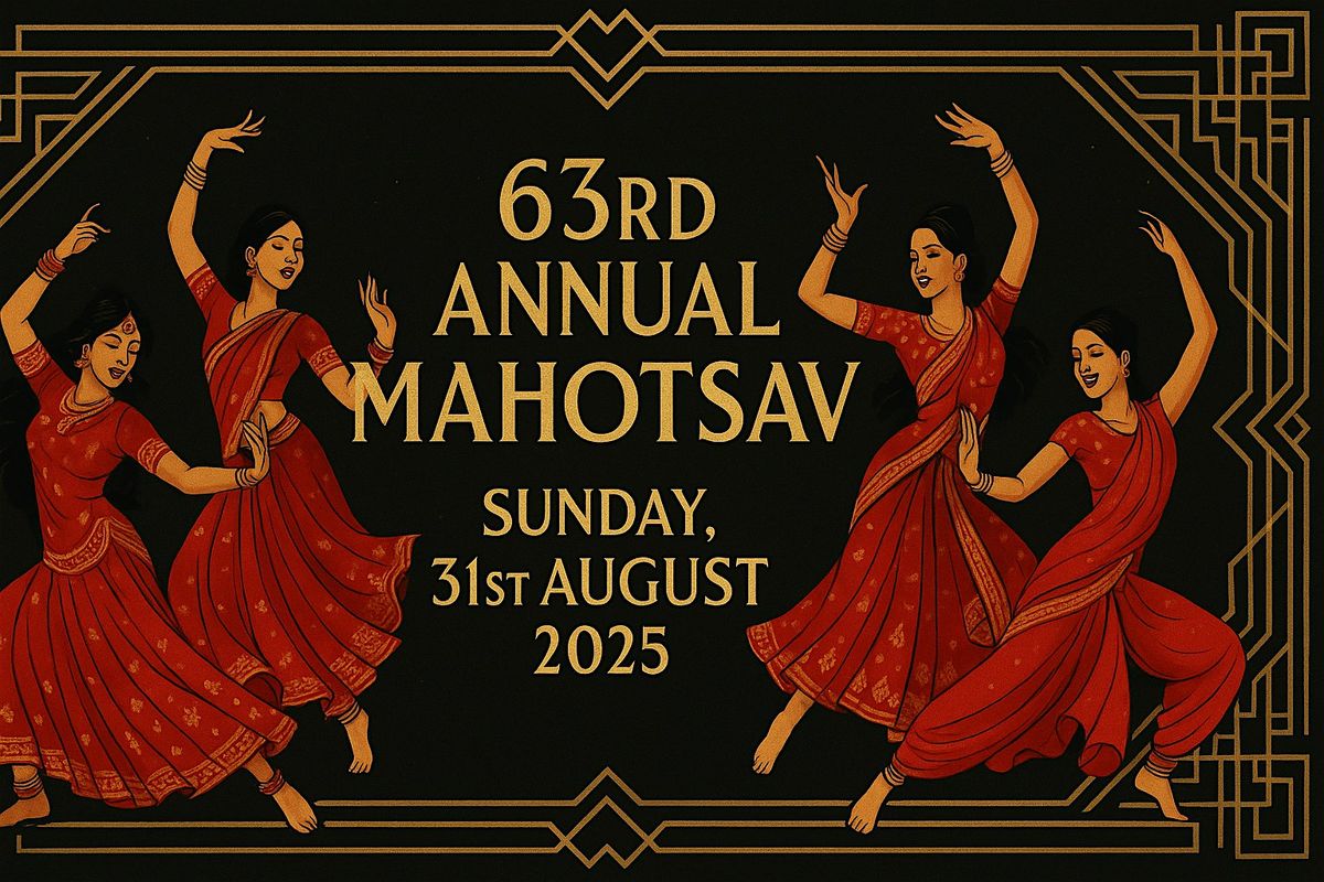 63rd Annual Mahotsav – Sunday 31st August 2025, 31 August | Event in Harrow | AllEvents