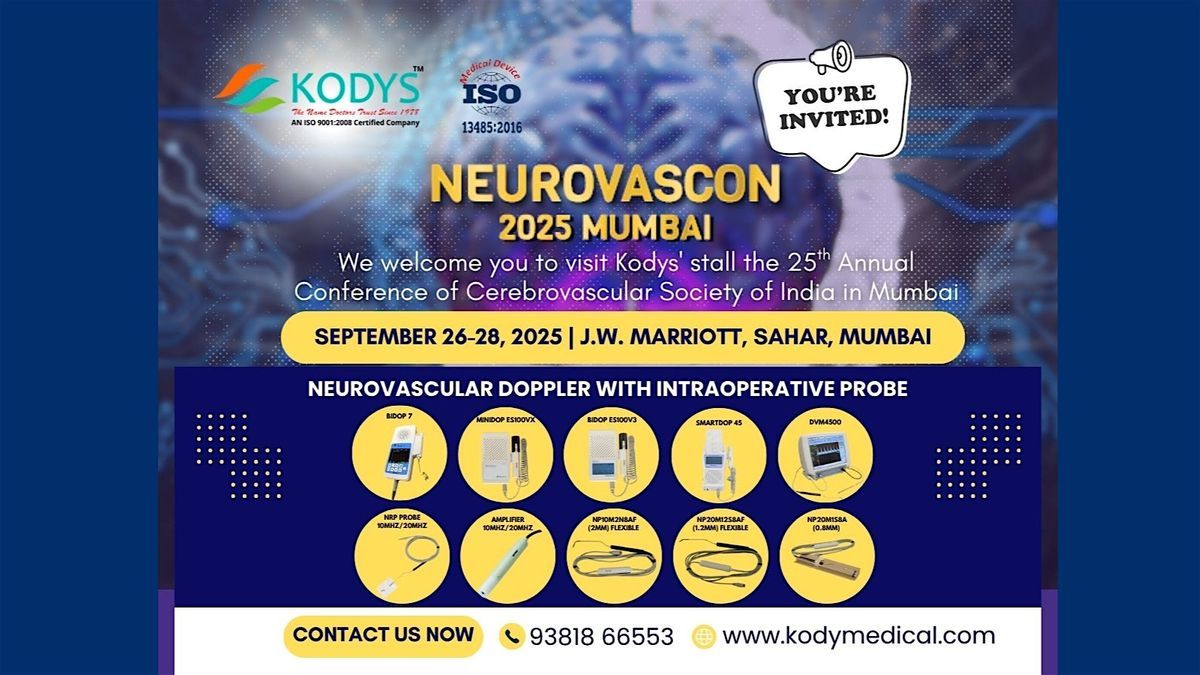 Neurovascon conference 2025, 26 September | Event in Andheri | AllEvents