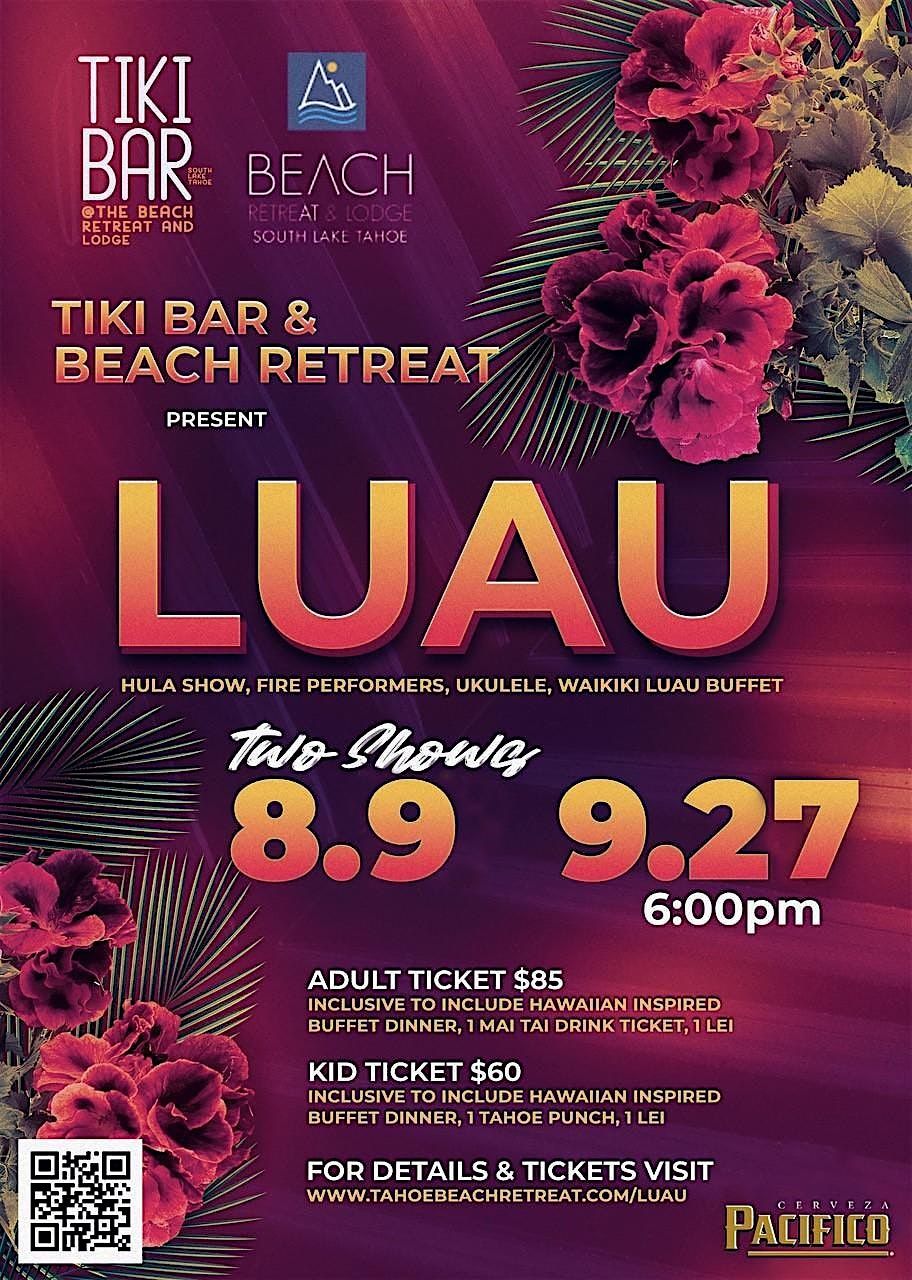 August Tiki Bar & Beach Retreat Luau, 9 August | Event in South Lake Tahoe | AllEvents