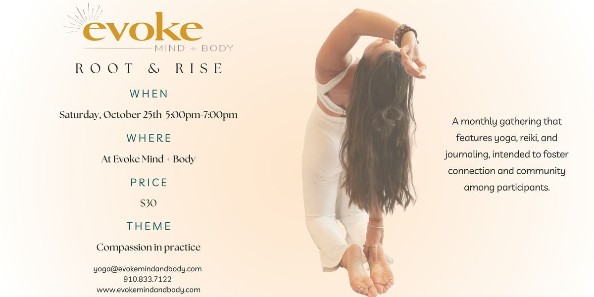 Root & Rise, 25 October | Event in Wilmington | AllEvents