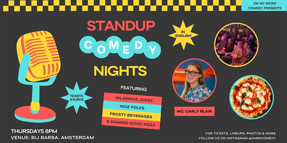 Oh My Word English Standup Comedy Night | Event in Amsterdam | AllEvents