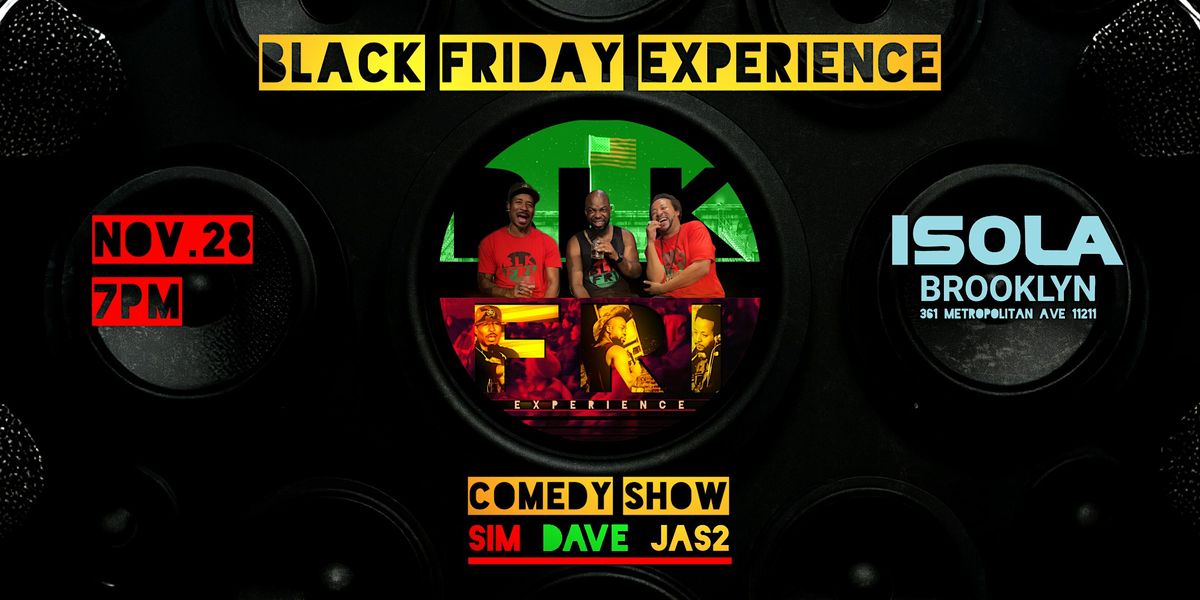 The BLKFRI experience feat. Simeon Goodson + Dave Lester + Jason Stroud, 28 November | Event in Brooklyn | AllEvents