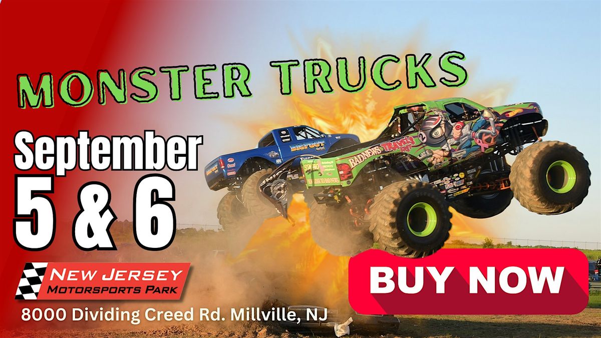 Monster Truck Festival, 5 September | Event in Millville | AllEvents