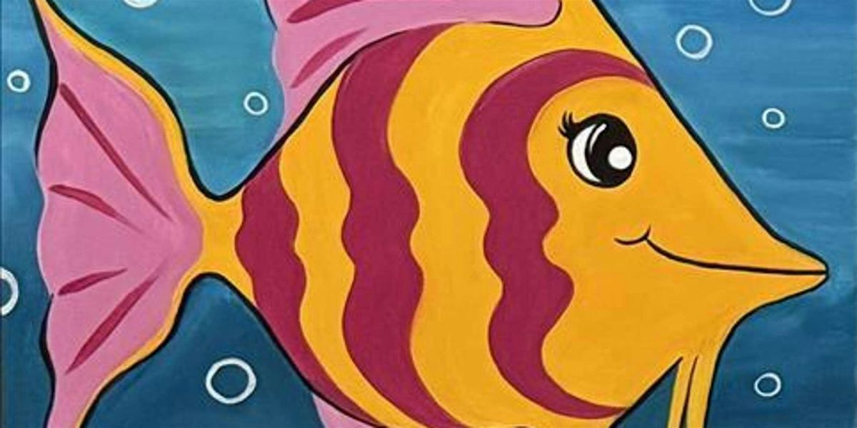 Underwater Fishy Swim Scene - Paint and Sip by Classpop!™, 14 July | Event in Pasadena | AllEvents
