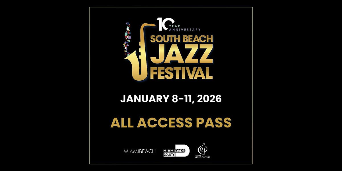 All Access Pass, 8 January | Event in Miami Beach | AllEvents