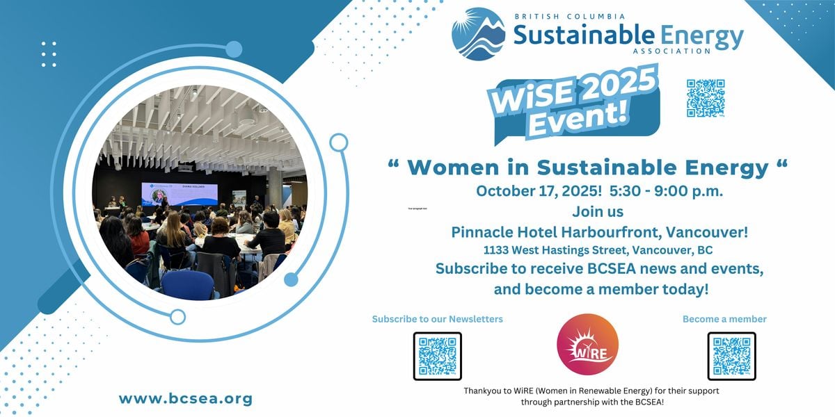 WiSE 2025!, 17 October | Event in Vancouver | AllEvents