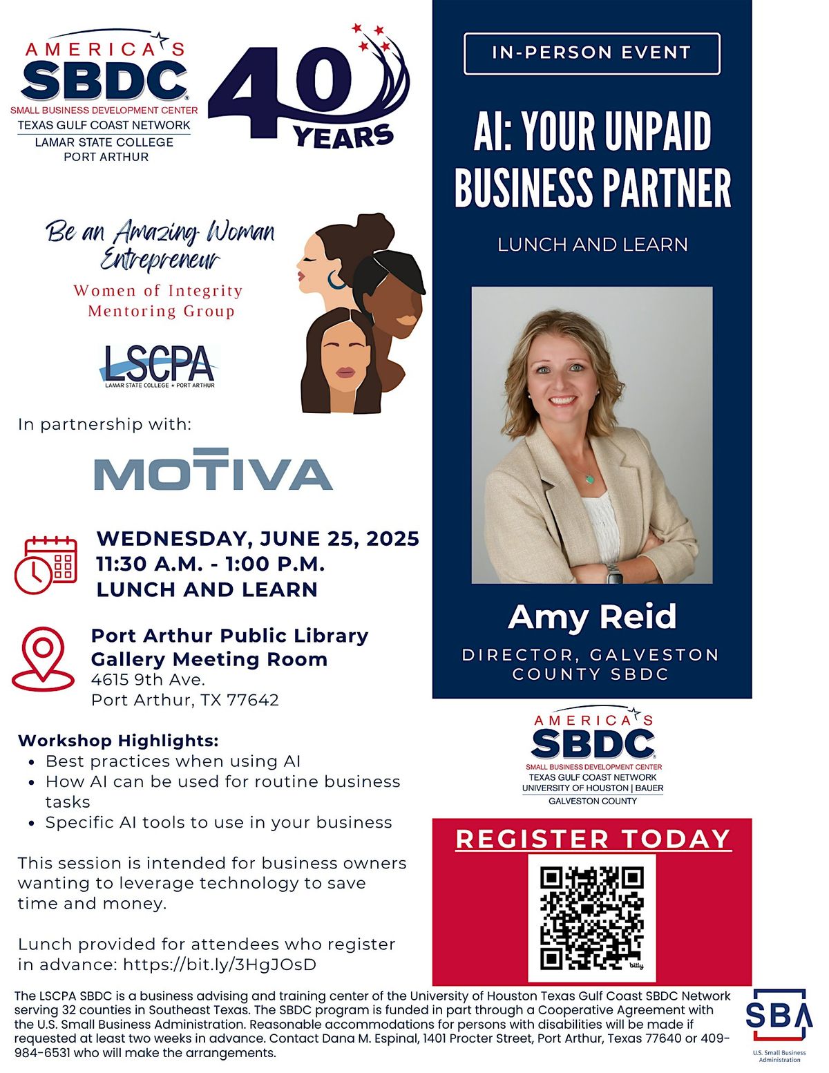 AI: Your Unpaid Business Partner, 25 June | Event in Port Arthur | AllEvents