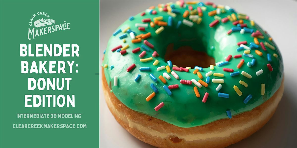 Blender  Bakery: Donut Edition (Intermediate 3D Modeling), 12 October | Event in Wheat Ridge | AllEvents