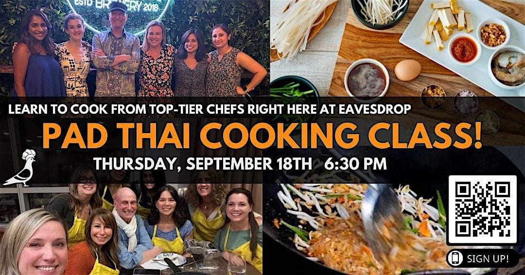Hands-On Pad Thai Cooking Class at Eavesdrop!, 18 September | Event in Manassas | AllEvents