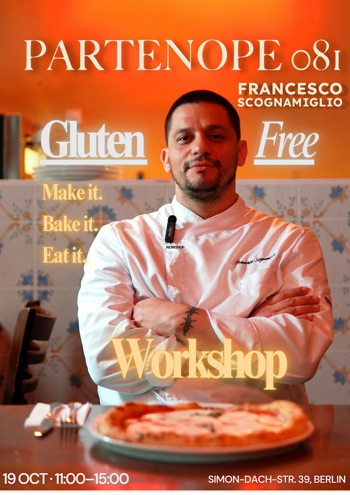 Gluten-Free Pizza Workshop at Partenope081 – Berlin, 19 October | Event in Berlin | AllEvents