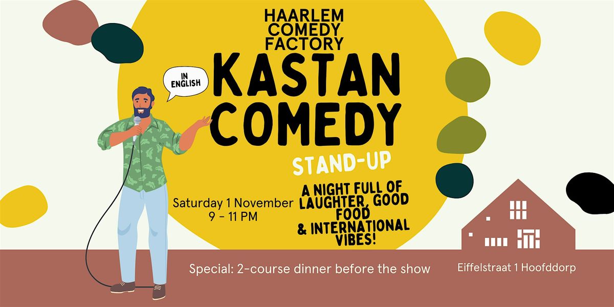 Kastan Comedy - Kick Off, 1 November | Event in Hoofddorp | AllEvents